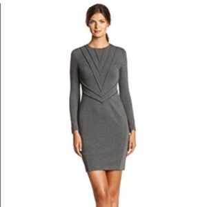 New‎ Vince Camuto gray ponte sheathdress
